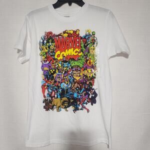 Marvel hero's shirt men's small